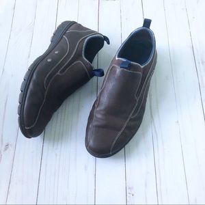 Cole Haan Brown Leather slip on Men Shoes Size 12